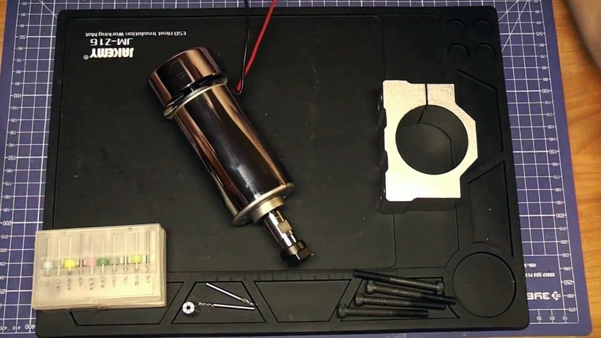 Vimeo duxe.ru - электро мотор (шпиндель) для ЧПУ