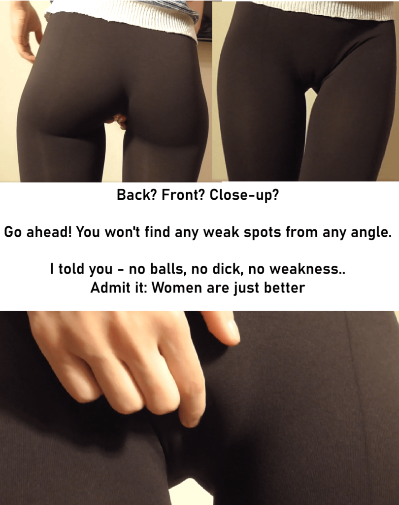 Ballbusting:Balls are weak from any angle. She’s invulnerable from any angle