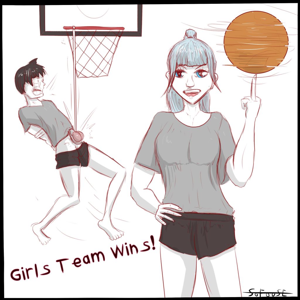 Ballbusting:Girls Win!